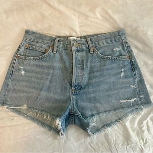Brand New AGOLDE Parker Swapmeet Jean Shorts Size 27